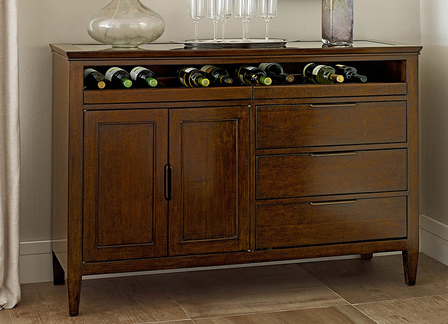 Elise Solano Wine Server by Kincaid Chattanooga Dining Room Furniture