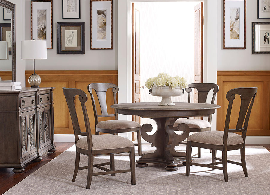 Greyson Round Dining Room Table by Kincaid Chattanooga Dining Room Furniture