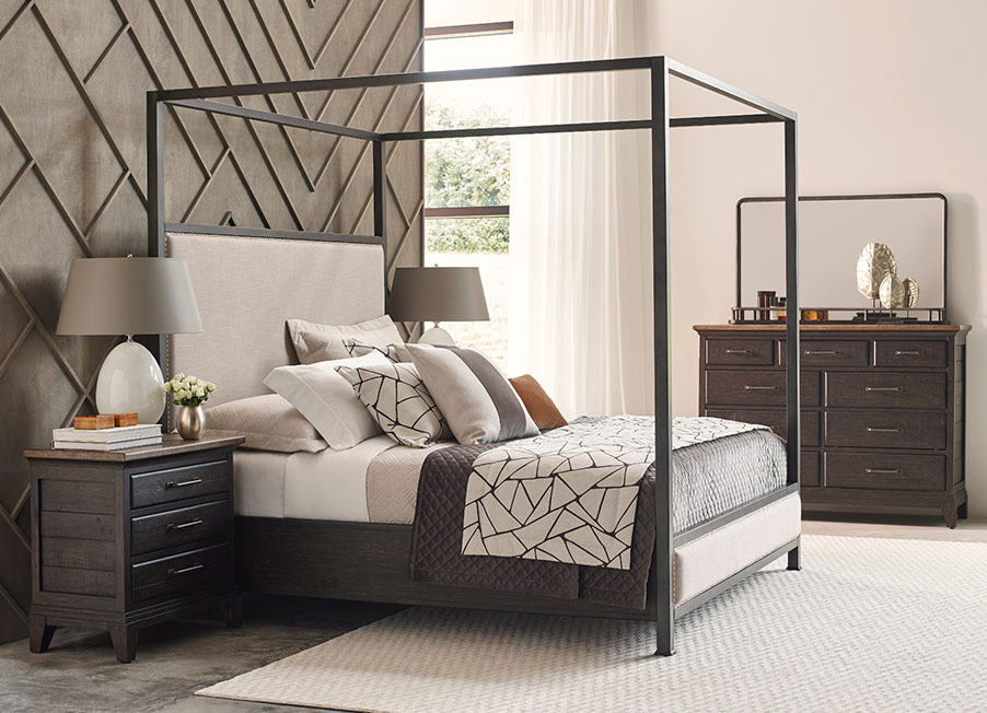 Plank Road Shelly Canopy Bed by Kincaid
