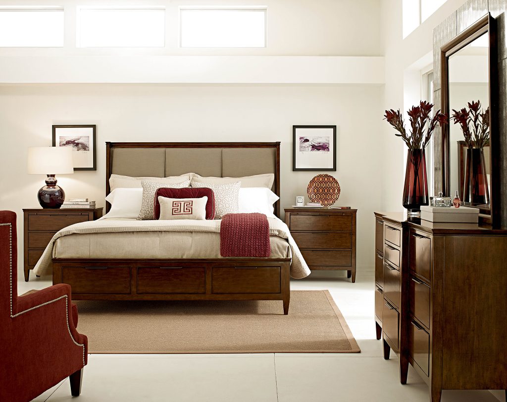 beautiful bedroom with color Kincaid Chattanooga Bedroom Furniture that Makes a Statement