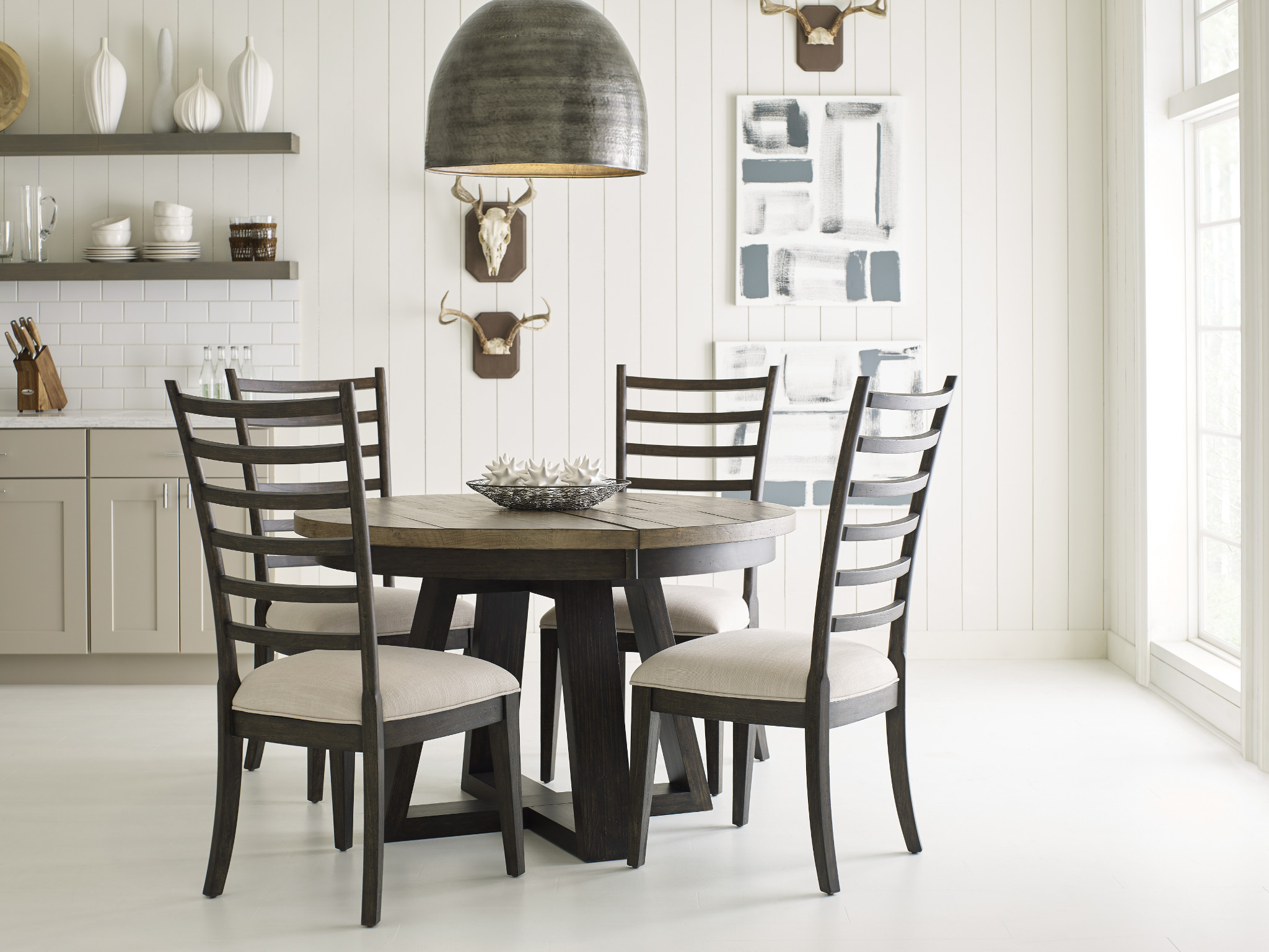 Chattanooga Kitchen Table Ideas industrial farmhouse kincaid plank road table