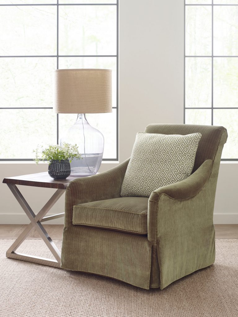 how to decorate using green Furniture in Chattanooga