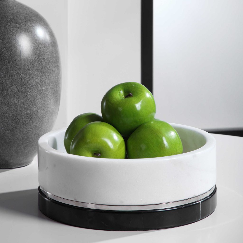 Add interest to your Chattanooga kitchen decor with a fun statement bowl, or fruit dish.