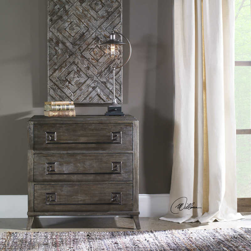 This beautiful Baseer chest merges modern and rustic elements adding style to any Chattanooga bedroom.