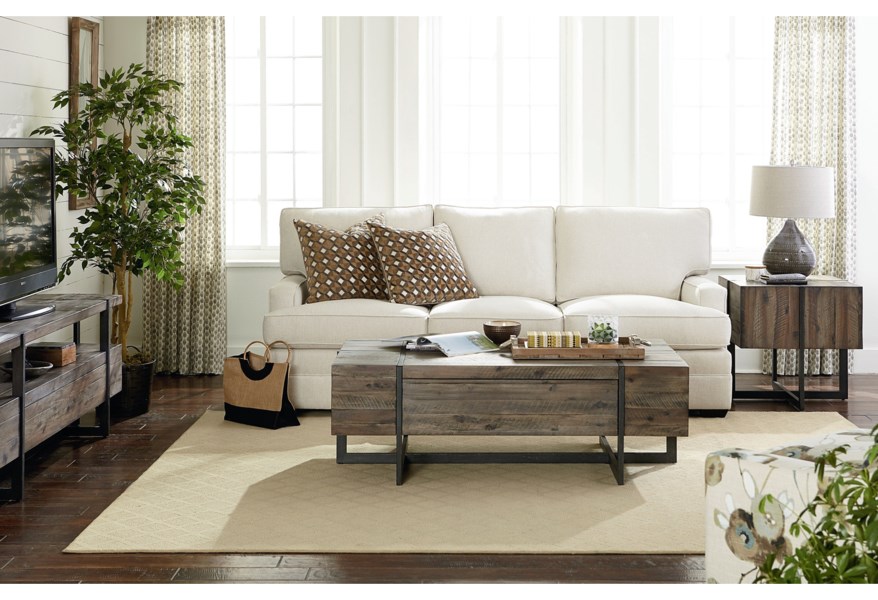 Breathe freshness into your Chattanooga interior design with the neutral airy pieces seen here by Hammary.