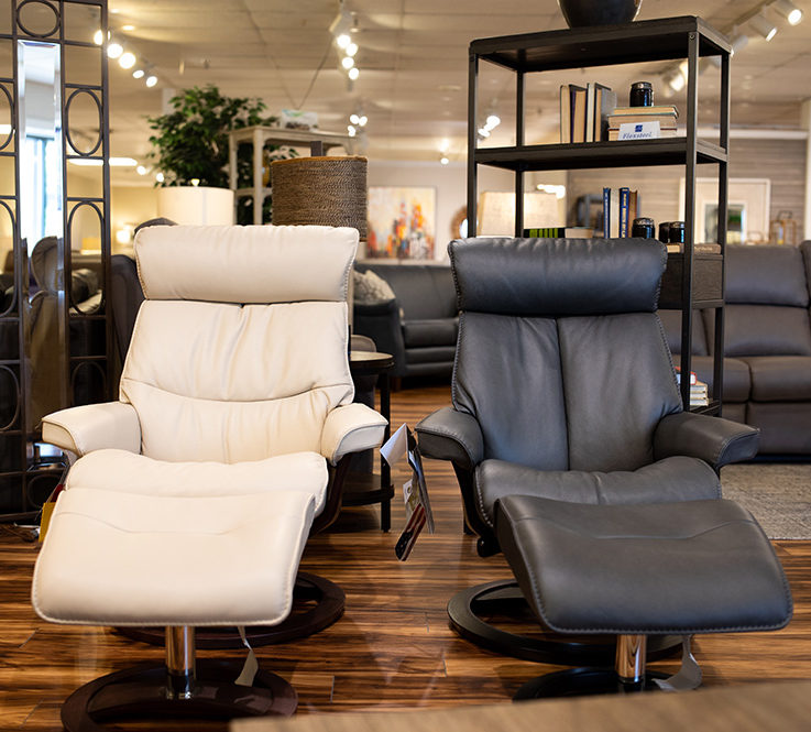Modern Chattanooga recliners at EF Brannon