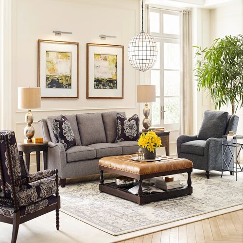 bright living room decor from Kincaid