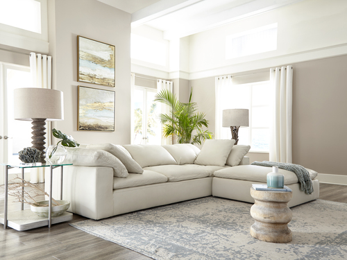 white omnia leather sofas sectional in living room
