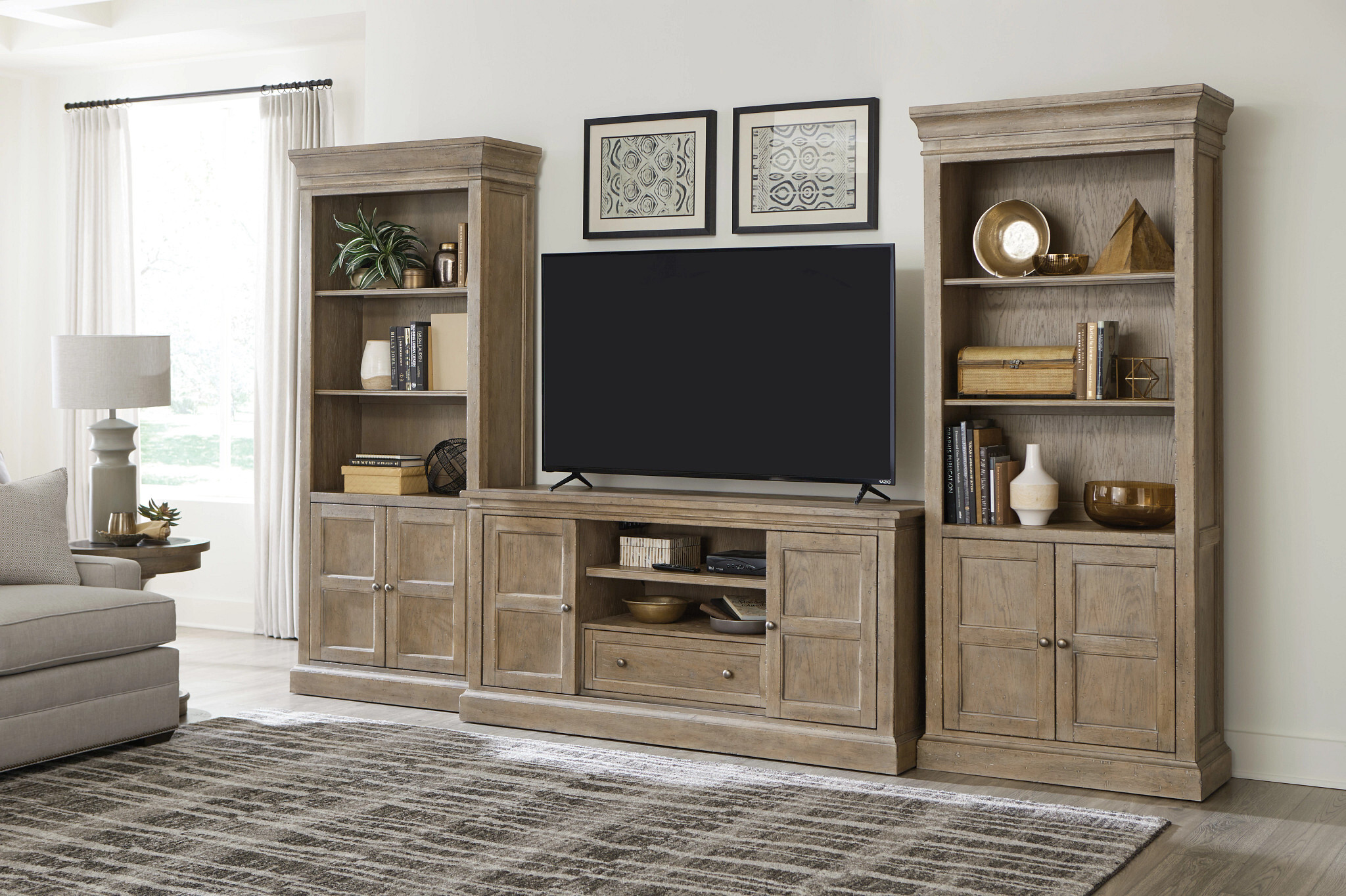 Wood TV Console