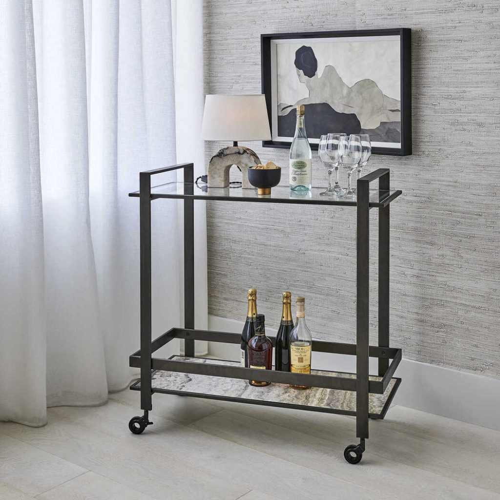 Uttermost Rolling Cart