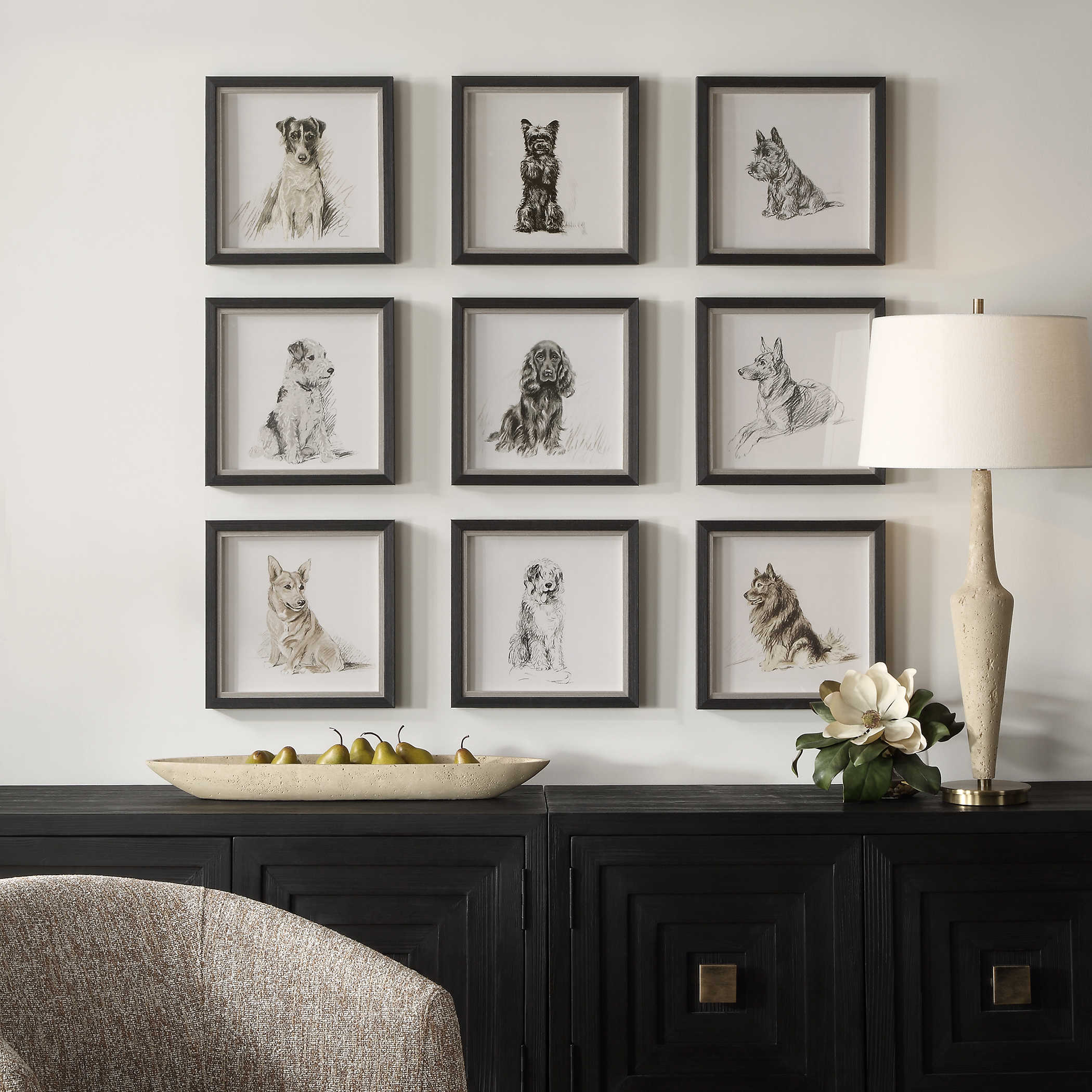fun art work are perfect for decorating kids' spaces. 