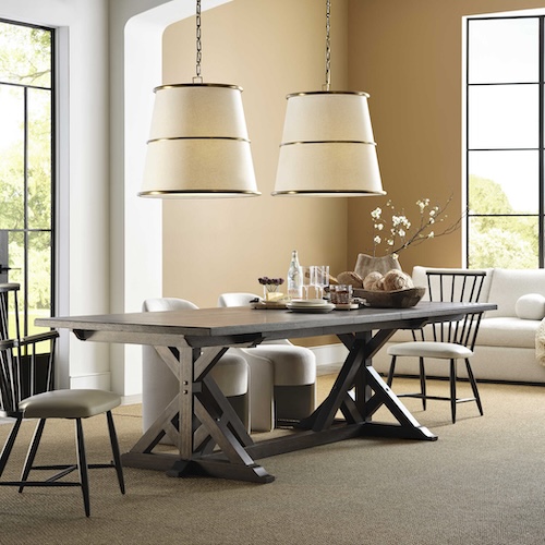 image of a dining room table