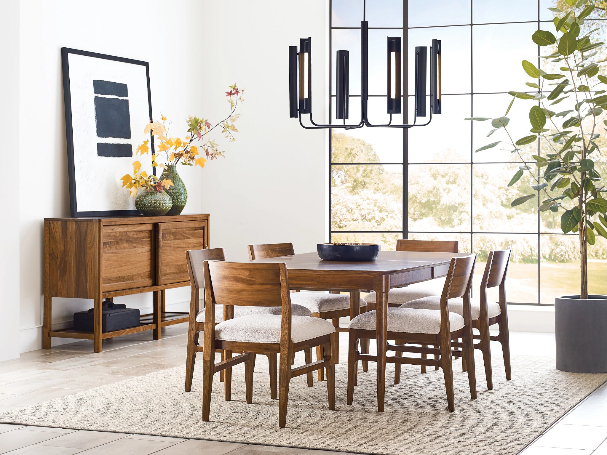 HUDSON RECTANGULAR DINING TABLE, a solid wood dining table