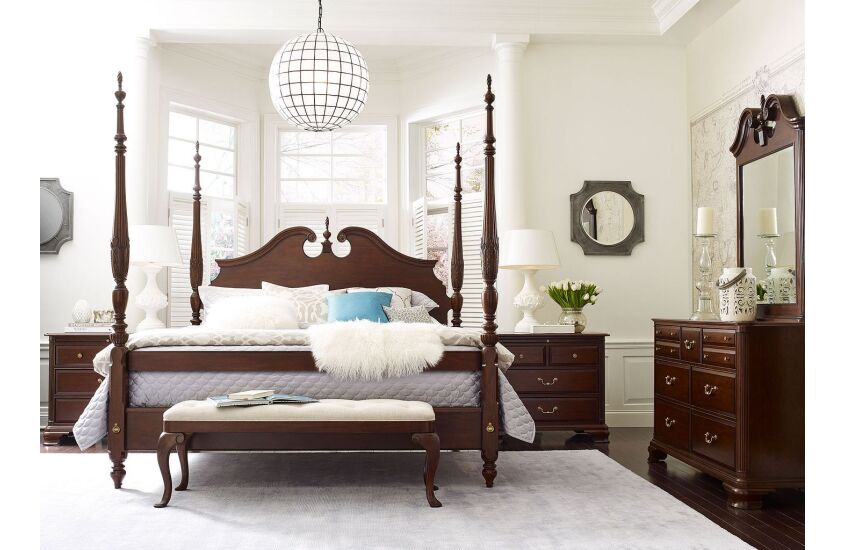 Pic 5 | Ef Brannon Furniture poster bed in king size