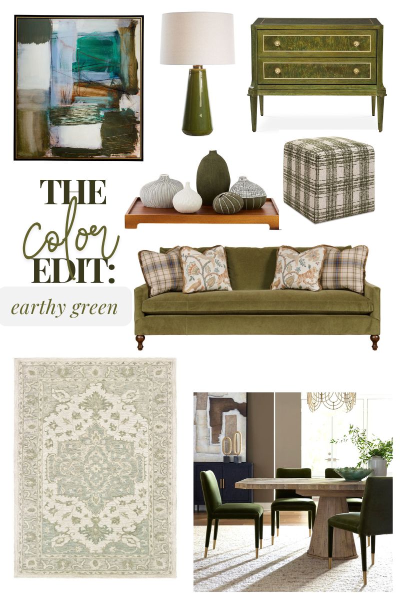Earthy Green Decor & Furniture